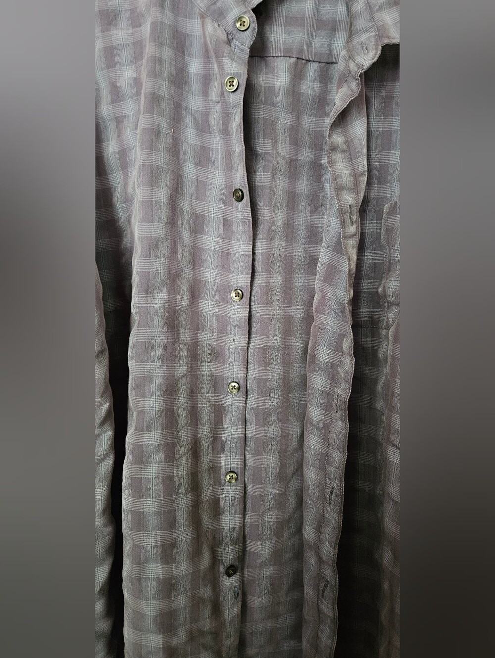 Van Heusen Plaid Dress Shirt